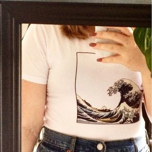 The Great Wave teeshirt